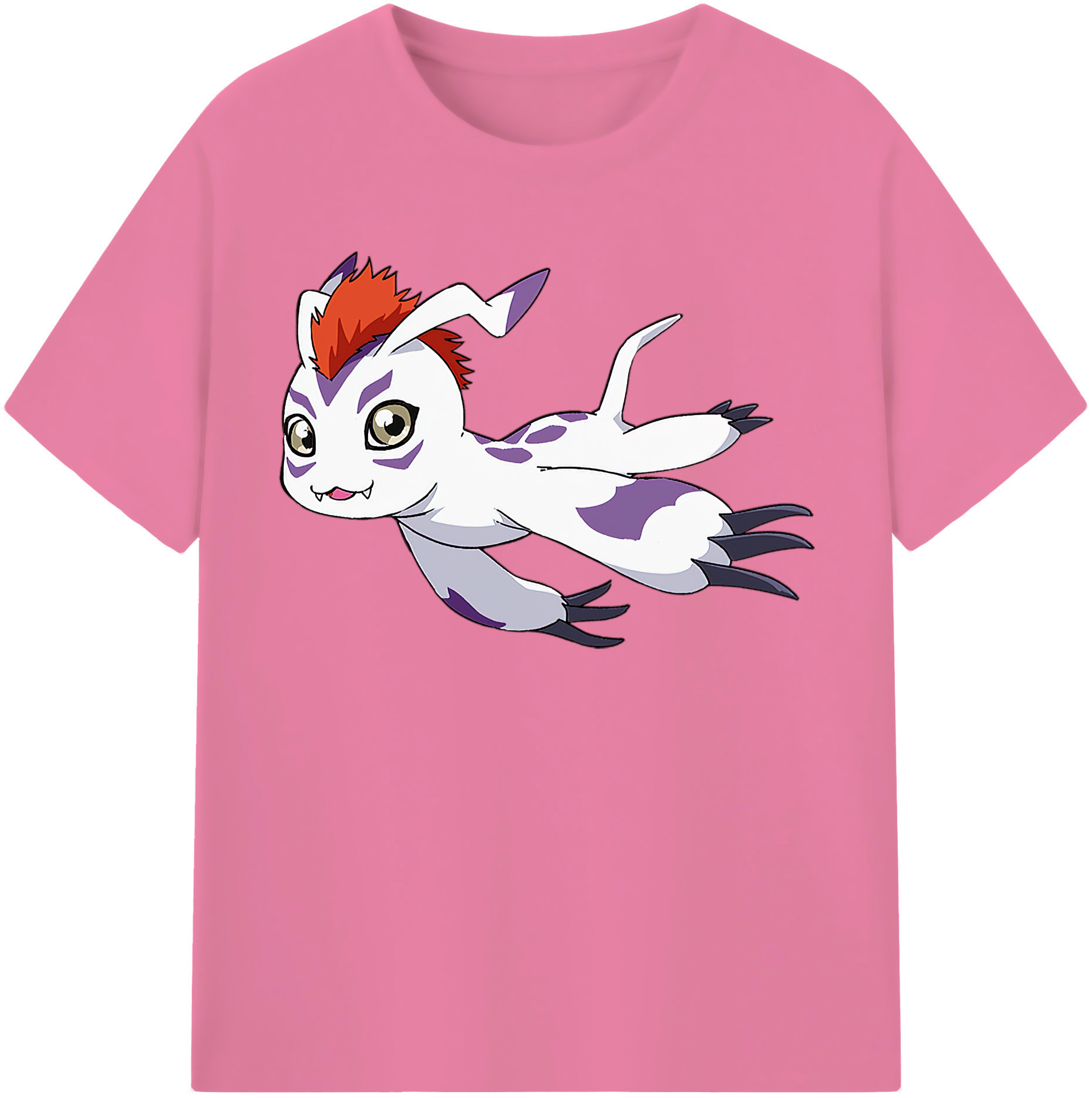 （画像用） Digimon デジタルモンスター/デジモン 綿100％半袖Tシャツ（フロントプリント）
